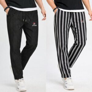 2 pcs striped jogger Offer